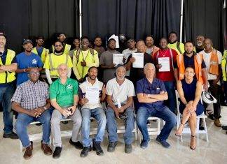 20 Stevedores of SSS receive Certification after Completing the ‘Total Port Worker’ Training Program