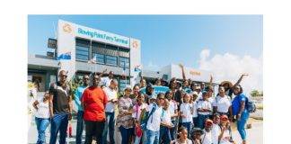 MAC Students Salt Picking Experience in Anguilla with Quest Experiences