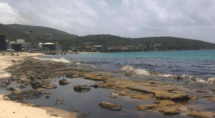 N.V. GEBE takes swift action to contain oil spill at the Power Plant