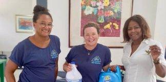 Deputy Minister Plenipotentiary Arrindell Attends Open Launch Day of Plastic Recycling Social Workspace