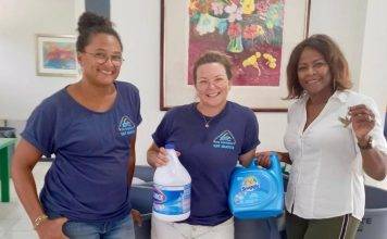 Deputy Minister Plenipotentiary Arrindell Attends Open Launch Day of Plastic Recycling Social Workspace