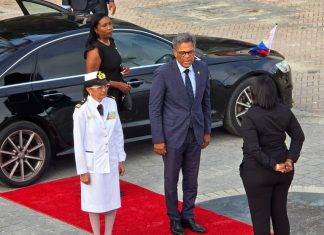 Prime Minister Dr. Luc Mercelina honors remembrance day and celebrates international nursing week