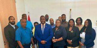 Minister of Justice, Lyndon C. J. Lewis Union Meeting