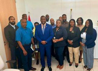 Minister of Justice, Lyndon C. J. Lewis Union Meeting