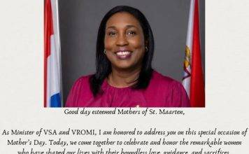 Good day Mothers of St Maarten