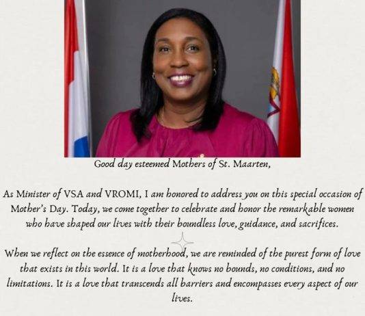 Good day Mothers of St Maarten