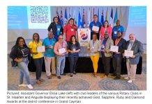 ROTARY CLUBS OF ST. MAARTEN AND ANGUILLA SHINE AT DISTRICT 7020 CONFERENCE 2024 IN GRAND CAYMAN