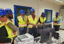 PM Mercelina goes on a Surprise Visit to GEBE Power Plant