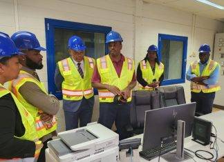 PM Mercelina goes on a Surprise Visit to GEBE Power Plant