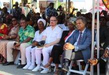 Prime Minister Mercelina and Minister of Education Lewis attend 176th Anniversary of the Abolition of Slavery