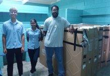 SVOBE schools grateful for donation of 9 smartboards from Heerbeeck College in Best/Netherlands