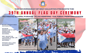 39th Anniversary of Flag Day takes place on June 13th at Marie Genevieve de Weever Primary School