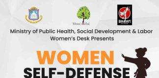 Department of Community Development, Family & Humanitarian Affairs (CDHA) section Women’s Desk Rolls Out Successful Women’s Self-Defense Bootcamp