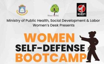 Department of Community Development, Family & Humanitarian Affairs (CDHA) section Women’s Desk Rolls Out Successful Women’s Self-Defense Bootcamp