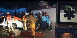 Vehicle Accident with Serious Injury on AJC Brouwers Road