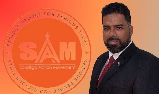Former Member of Parliament Claude Peterson to contest snap election with SAM party