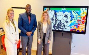 Minister Lewis Meets with Halt Foundation Representatives