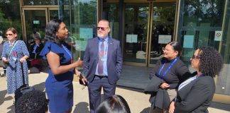 Minister Veronica Jansen-Webster attends 112th ILO Session and Handles Two Complaints
