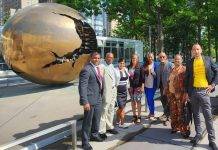 Dr. Rhoda Arrindell Represents One St. Martin Association at the BIG Conference at the UN