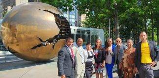 Dr. Rhoda Arrindell Represents One St. Martin Association at the BIG Conference at the UN