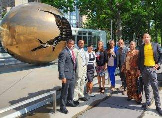 Dr. Rhoda Arrindell Represents One St. Martin Association at the BIG Conference at the UN