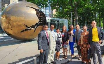 Dr. Rhoda Arrindell Represents One St. Martin Association at the BIG Conference at the UN