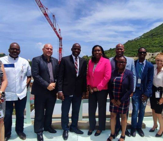 Minister of VSA Visits Sint Maarten Medical Center for Hospital Tour and Project Discussion