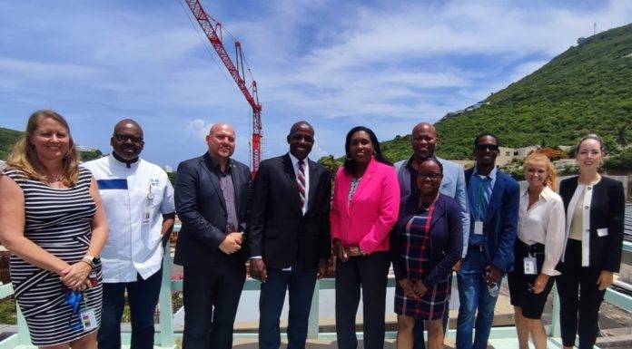 Minister of VSA Visits Sint Maarten Medical Center for Hospital Tour and Project Discussion