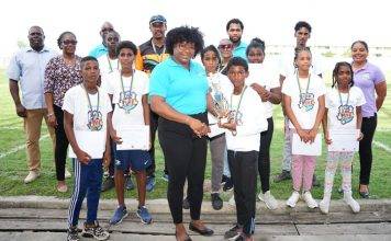 River Doree Combined School the Champions of Republic Bank’s 2024 ‘Five for Fun’ Cricket Programme