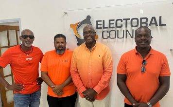 Franklin Meyers registers Soualiga Action Movement (SAM) with Electoral Council