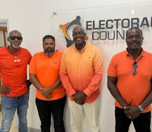 Franklin Meyers registers Soualiga Action Movement (SAM) with Electoral Council