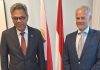 Prime Minister Dr. Luc Mercelina’s meets new state secretary Mr. Zsolt Szabó