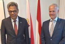 Prime Minister Dr. Luc Mercelina’s meets new state secretary Mr. Zsolt Szabó