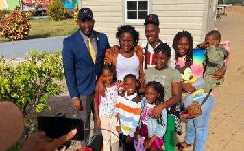 Reunification of Ana Carolina Lazaro Cuevas and her children.