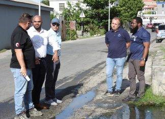 Gumbs begins assessment of roads