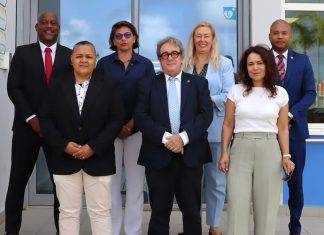 INTERPOL LYON visits the Dutch Caribbean Police Force