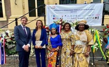 Deputy Minister Plenipotentiary Arrindell attends Several Commemoration Events