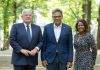 Prime Minister Dr. Luc Mercelina Meets with The Mayor of The Hague