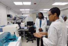 Minister Veronica Jansen Webster Visits St. Maarten Laboratory Services (SLS)