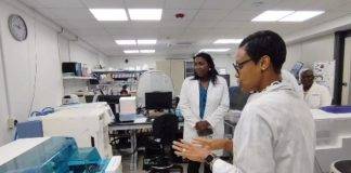 Minister Veronica Jansen Webster Visits St. Maarten Laboratory Services (SLS)