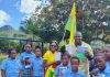 St. Martin Unity Flag presentation to MAC Community School students