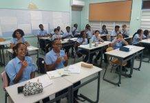 SVOBE Schools happy with school furniture sent by MS IQ foundation