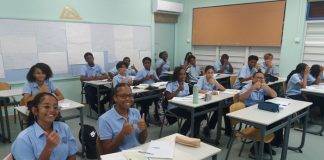 SVOBE Schools happy with school furniture sent by MS IQ foundation