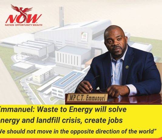 Emmanuel: Waste to Energy will solve energy and landfill crisis, create jobs