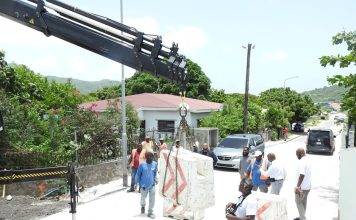 A.T. Illidge Road Reopened-Dutch Quarter moves closer to Upgraded Sewage System