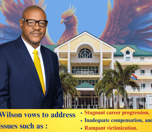 Wilson promising the civil servants better days ahead if elected