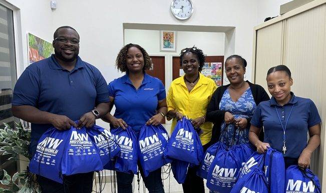 Motorworld Donates School Uniforms to Students in Foster Care