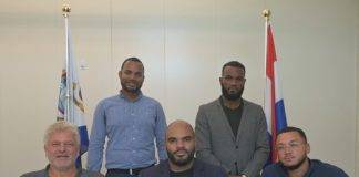 Minister VROMI Gumbs signs Trenching Contracts, Continues to Address Outstanding Projects