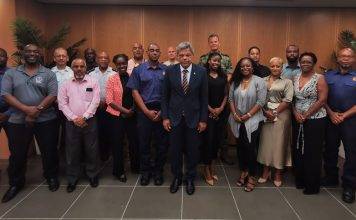 EOC Meets to Debrief on the Passing of Tropical Storm Ernesto
