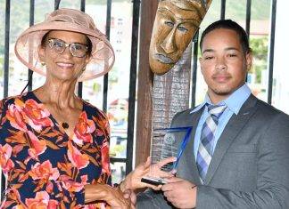 Isaiah Peterson awarded 2024 President of Parliament Award.